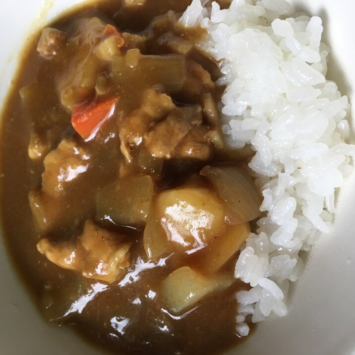 こっそり茄子入れちゃいましたカレー